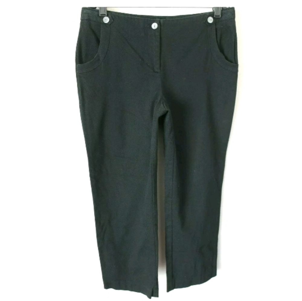 J.‎ Mclaughlin Womens Straight Cut Crop Length Text